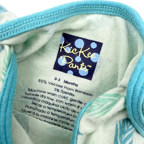 Kickee Pants Palm Frond Bodysuit Tee - Picture 3 of 4